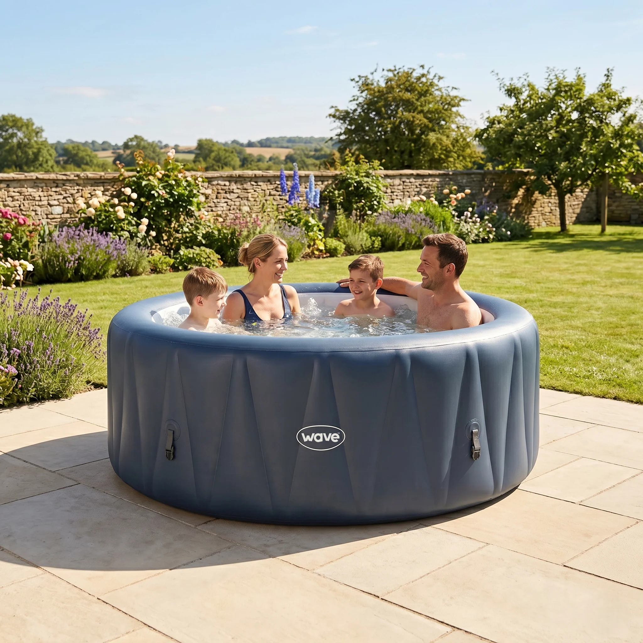 Atlantic | 4/6-Person Inflatable Hot Tub | Integrated Heater | UKCA - Image 23