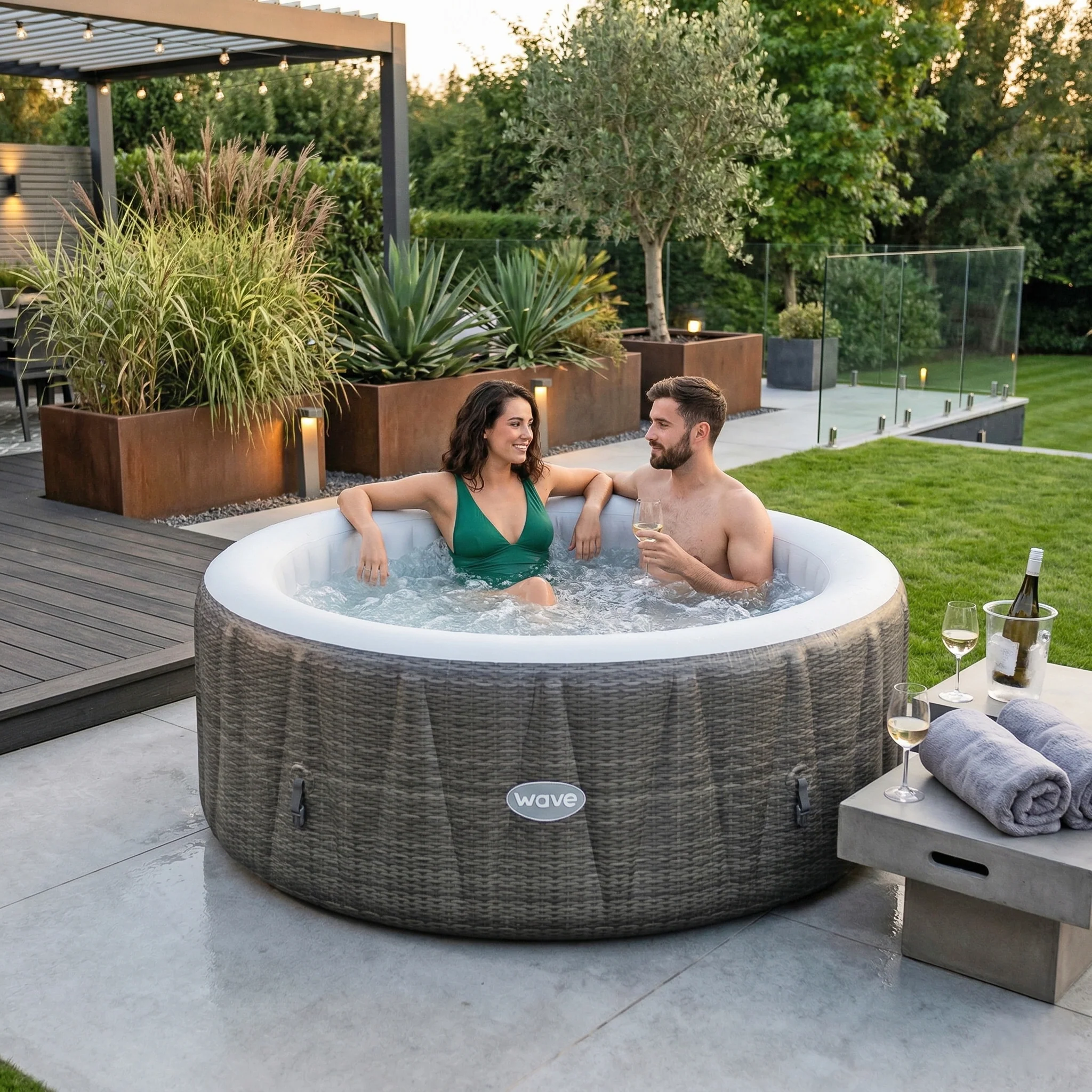 Atlantic | 4/6-Person Inflatable Hot Tub | Integrated Heater | UKCA - Image 27