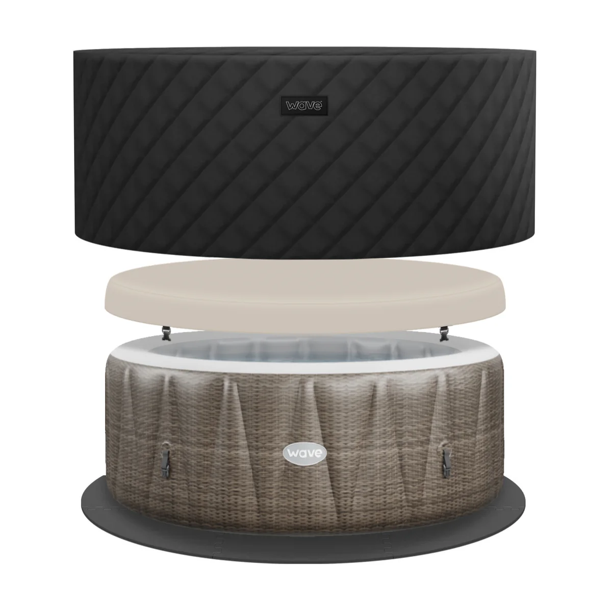 Atlantic | 4/6-Person Inflatable Hot Tub | Integrated Heater | UKCA - Image 7