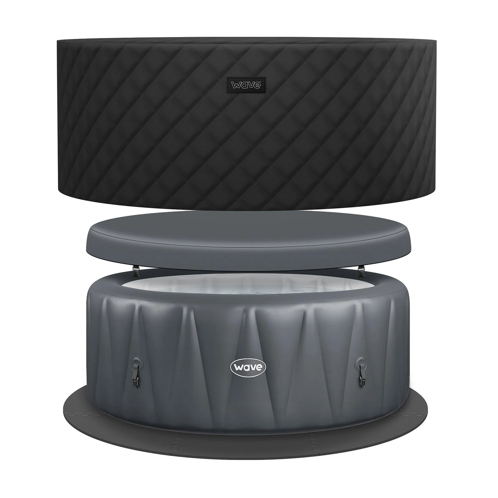 Atlantic | 4/6-Person Inflatable Hot Tub | Integrated Heater | UKCA - Image 9