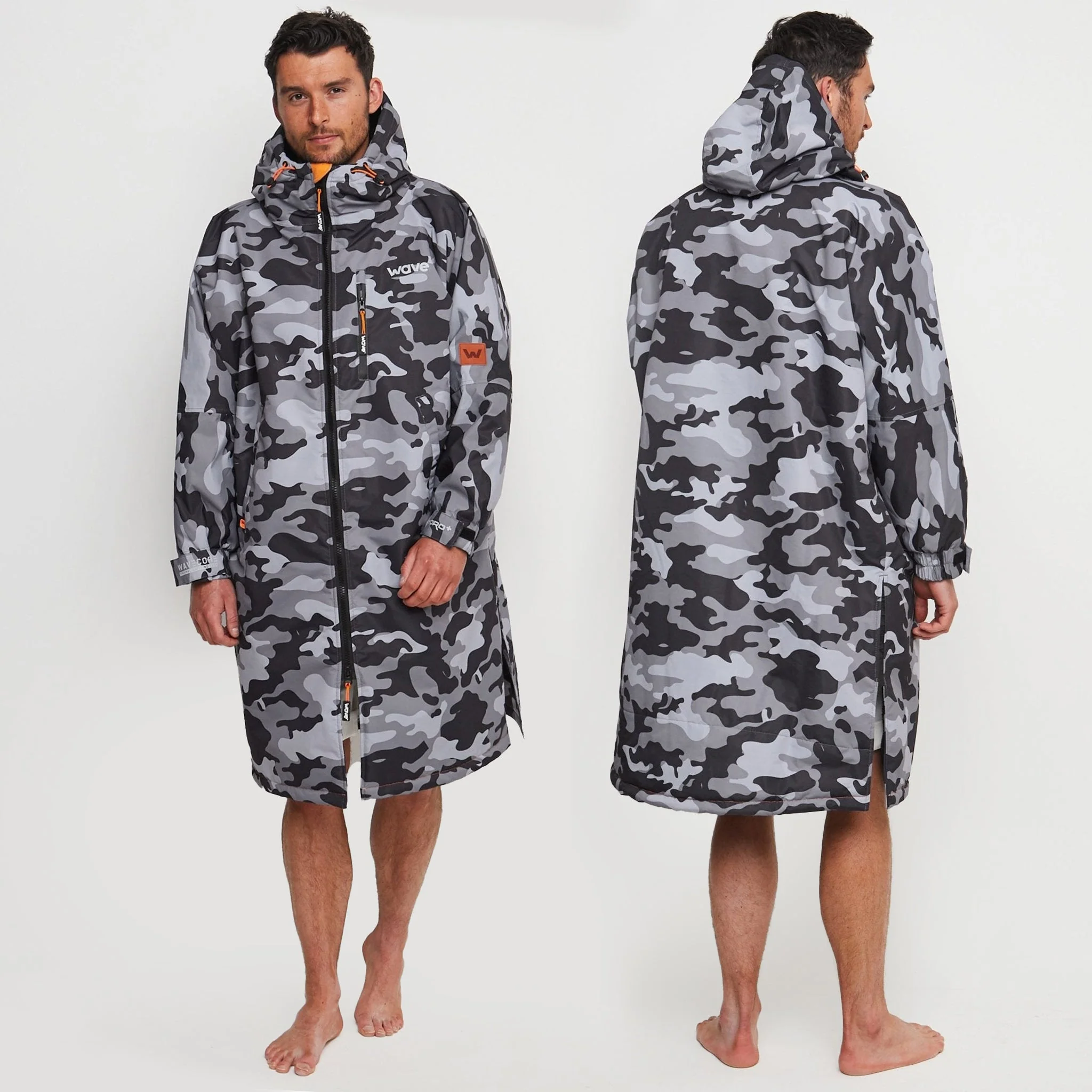 Fleece-Lined Hot Tub Changing Robe | Waterproof & Windproof | Unisex - Image 2