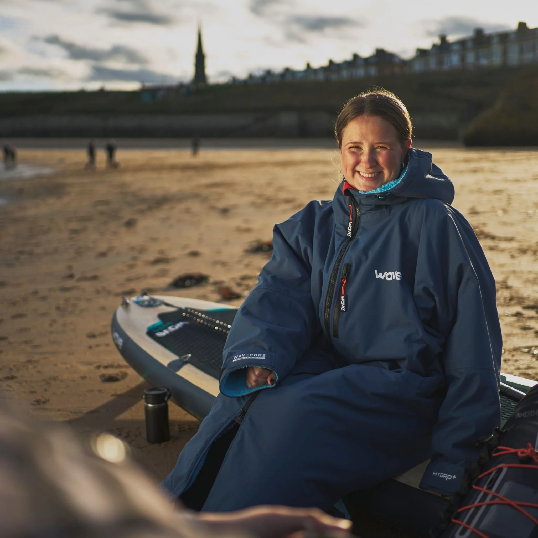 Fleece-Lined Hot Tub Changing Robe | Waterproof & Windproof | Unisex - Image 41