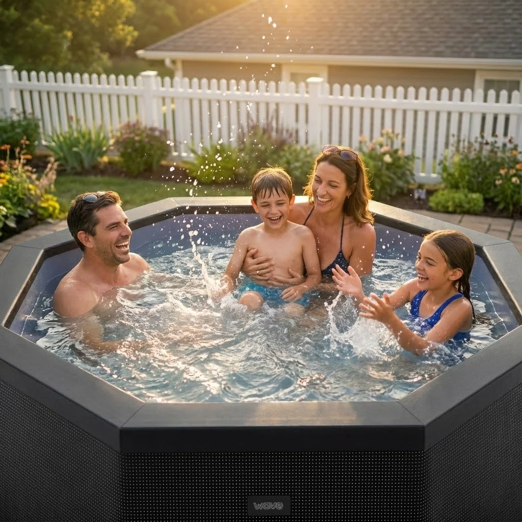 Como | 6-Person Eco Foam Hot Tub | Built-In Integrated Heater | UKCA - Image 10