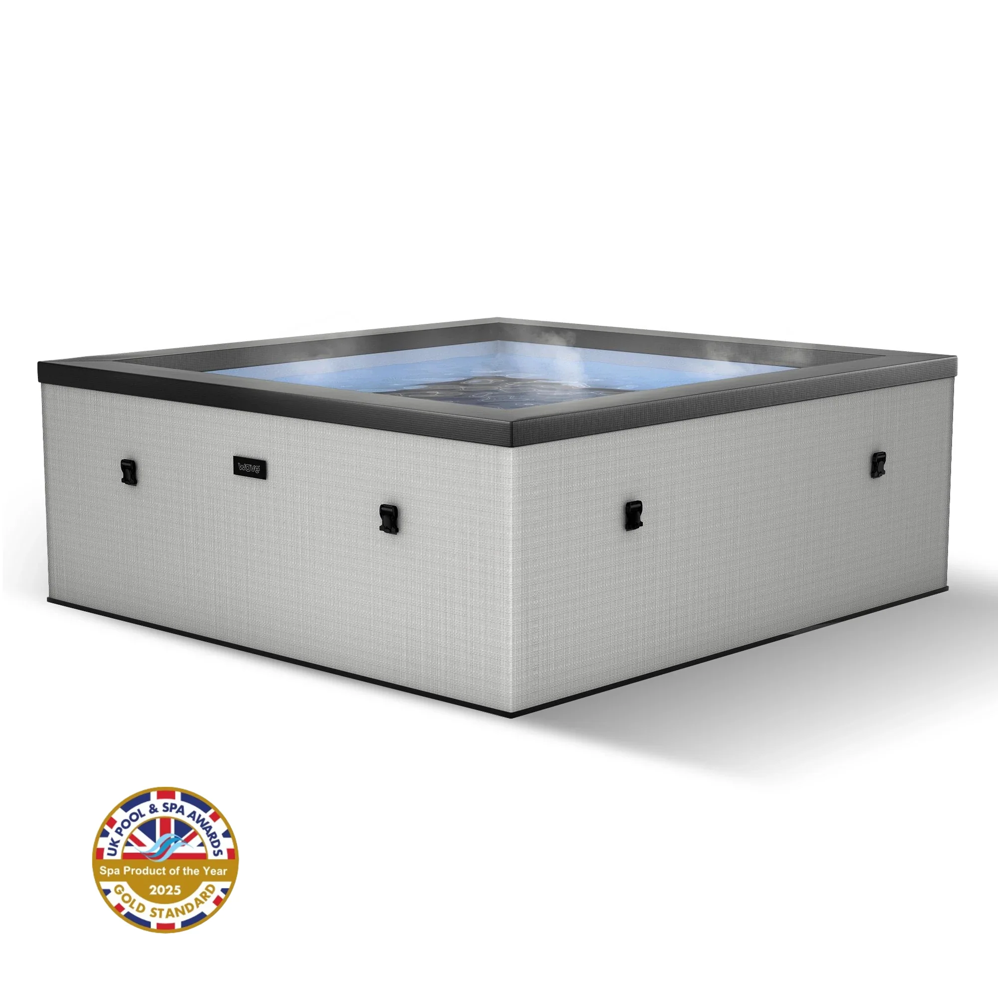 Garda | 4/6-Person Eco Foam Hot Tub | Built-In Integrated Heater | UKCA - Image 4