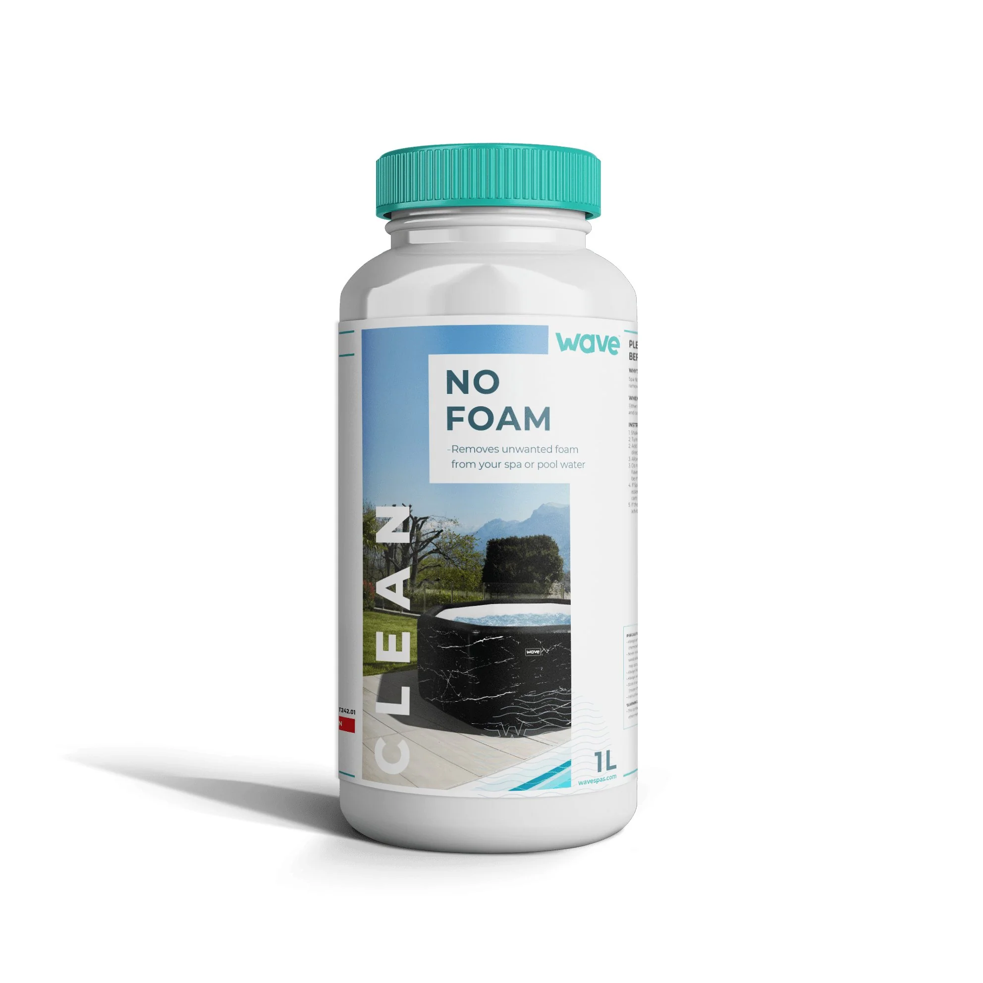 No Foam | Pool and Spa Foam Remover | 1L | UKCA