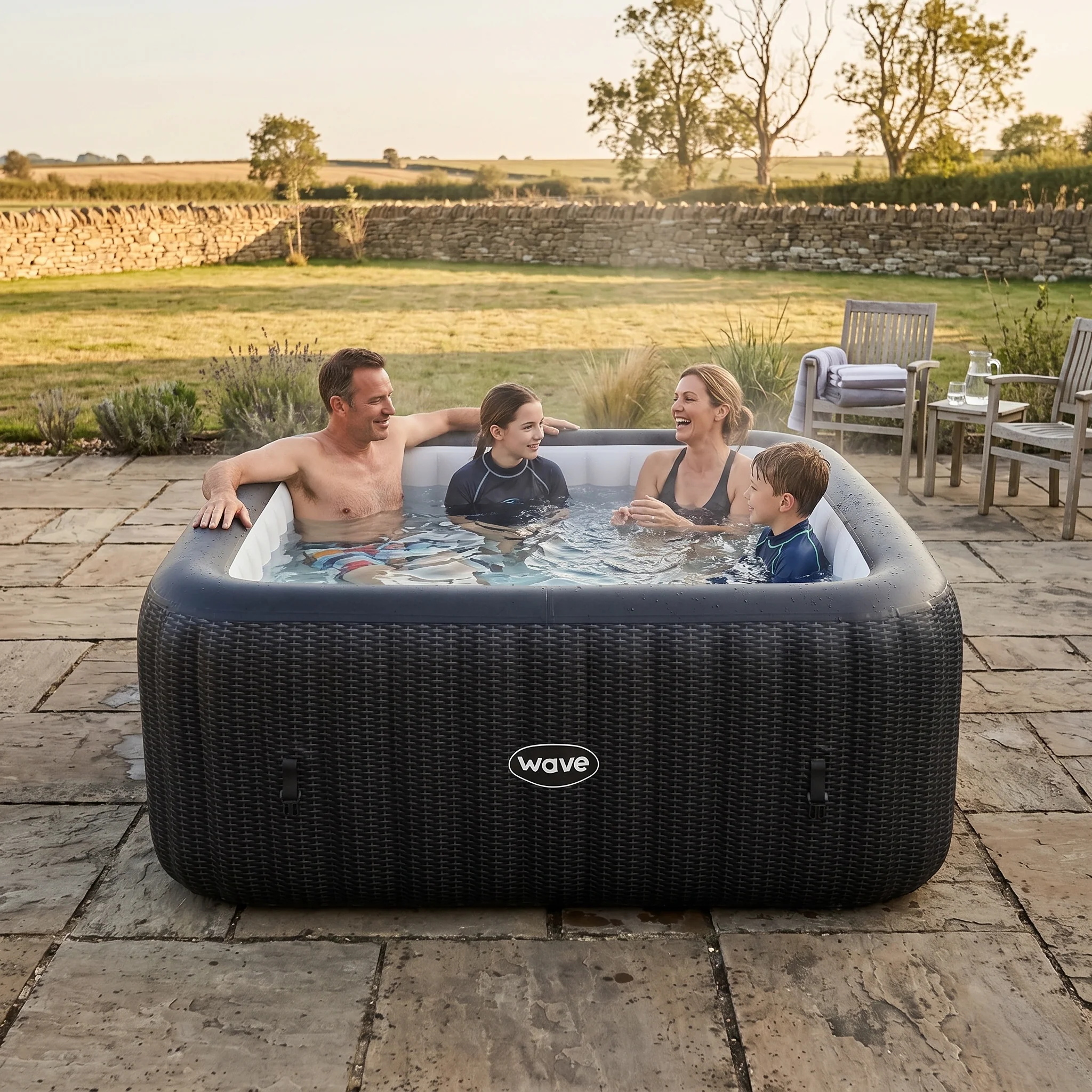 Pacific | 4/6-Person Inflatable Hot Tub | Integrated Heater | UKCA - Image 23