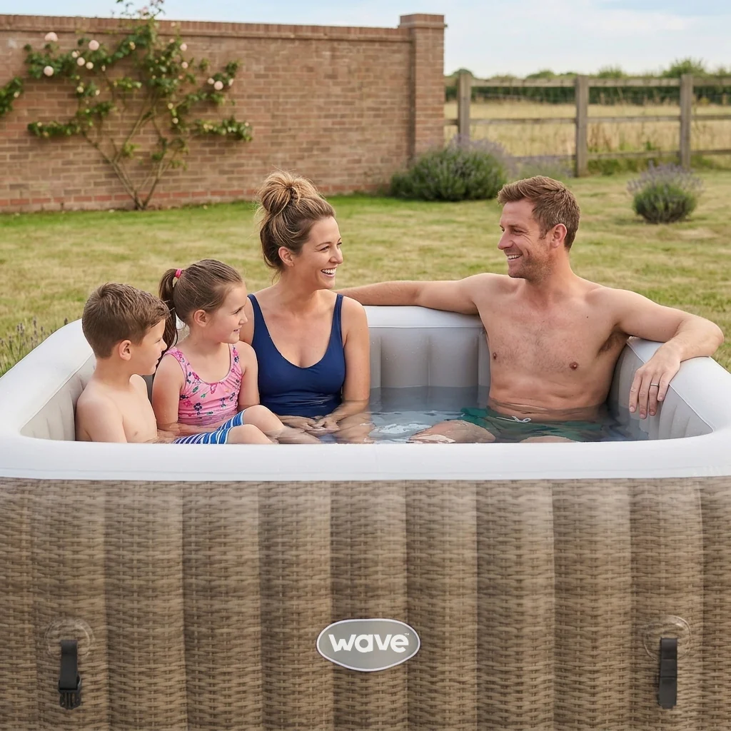 Pacific | 4/6-Person Inflatable Hot Tub | Integrated Heater | UKCA - Image 28